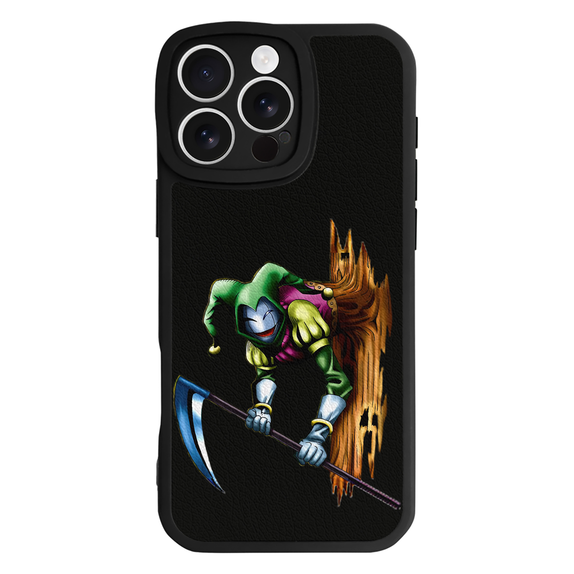 （画像用） 遊☆戯☆王 Yu-Gi-Oh! 【iPhone 16シリーズ対応】シリコンスマホケース（レザー調） 材質：シリコン